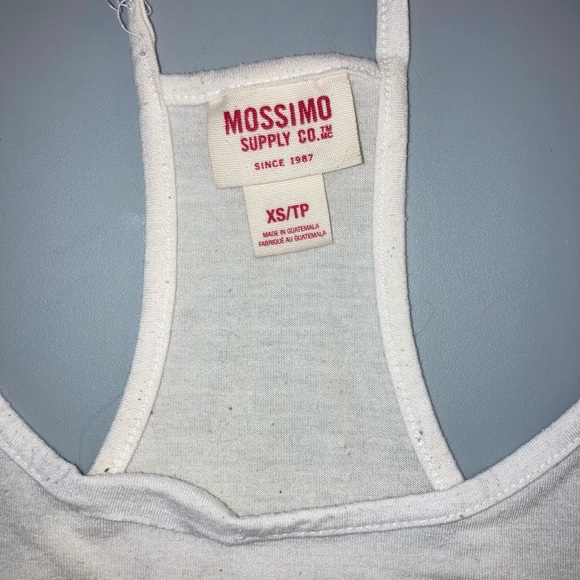 White cover up crop top - Picture 2 of 5